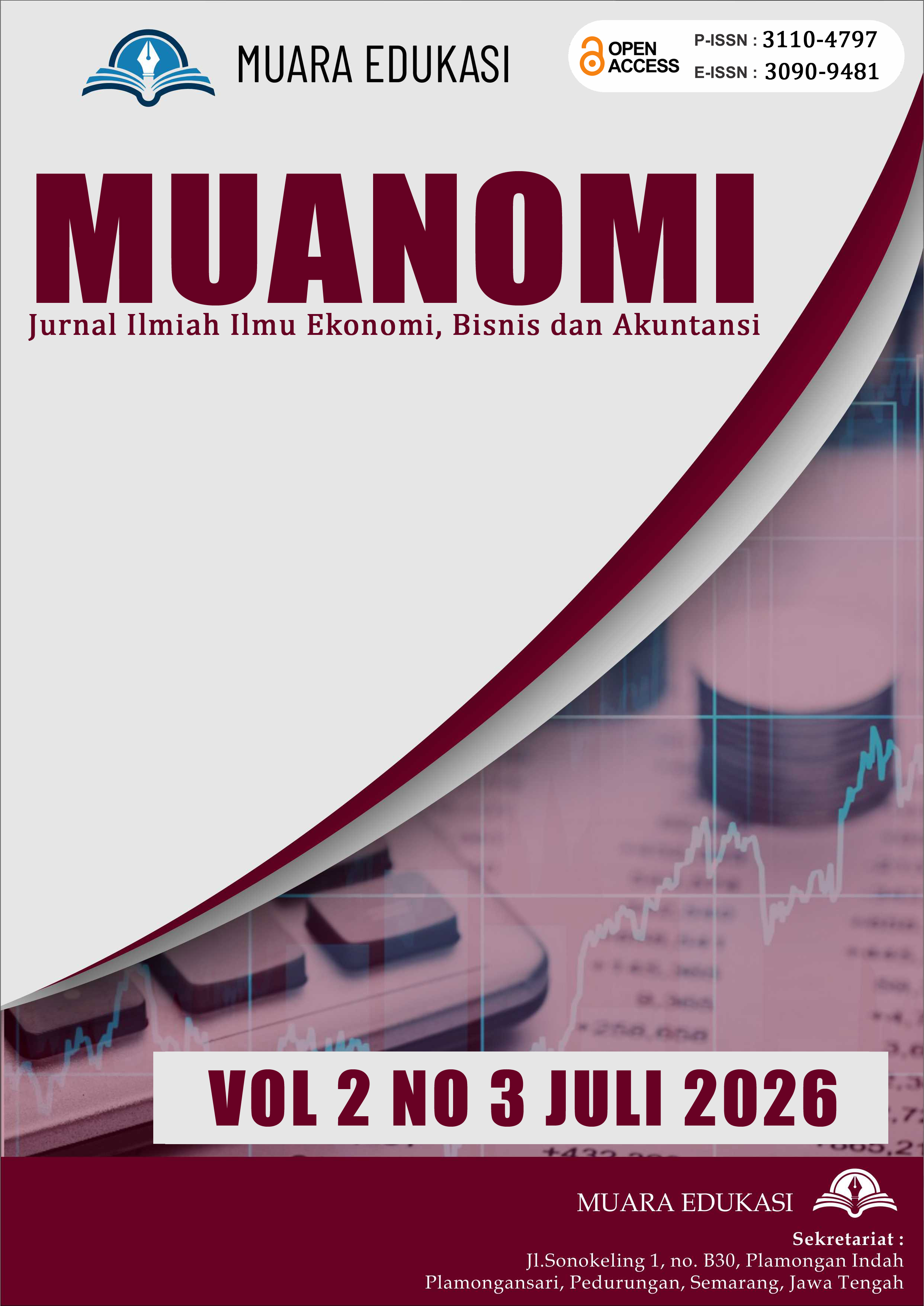					View Vol. 2 No. 3 (2026): JULI : Jurnal Ilmiah Ilmu Ekonomi, Manajemen & Bisnis
				