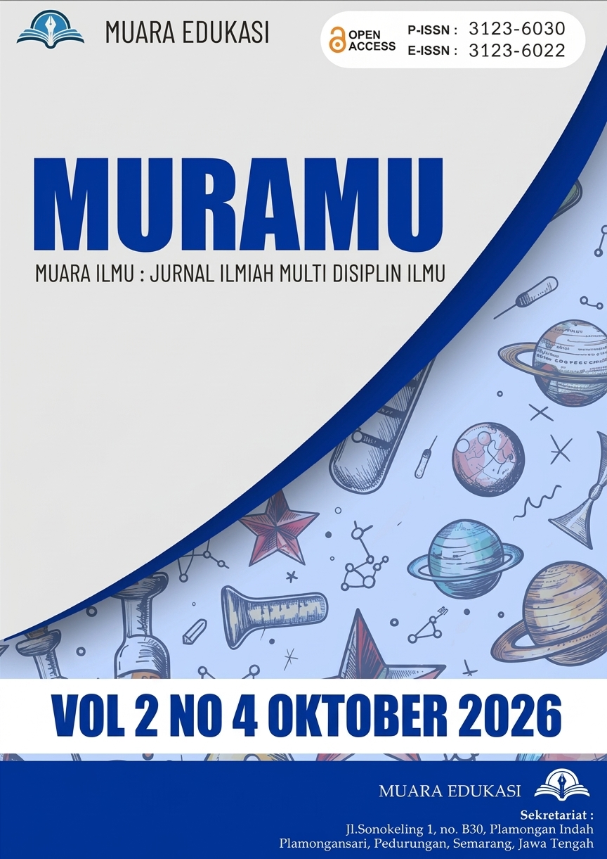 					View Vol. 2 No. 4 (2026): MUARA ILMU : Jurnal Ilmiah Multi Disiplin Ilmu
				