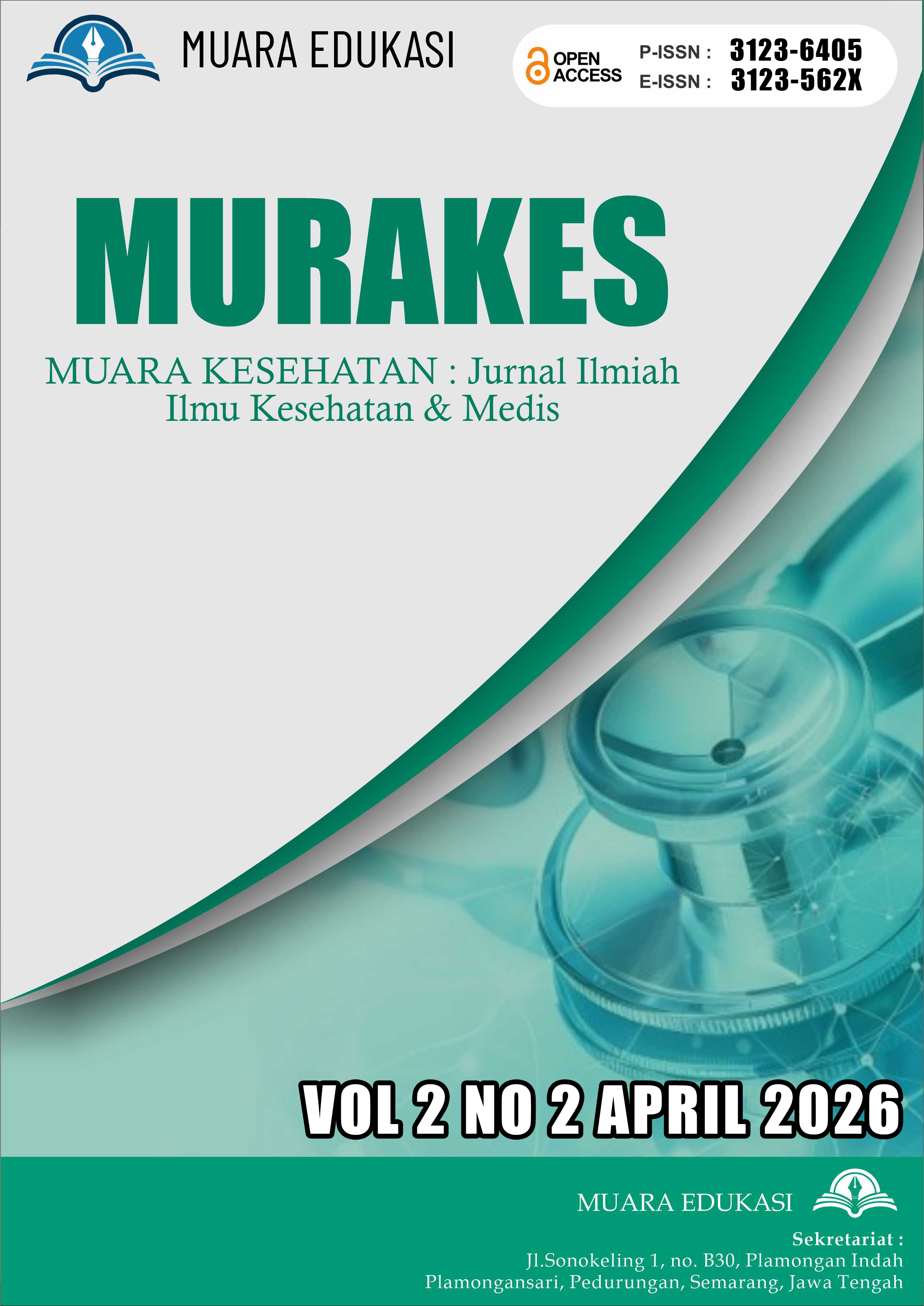 					View Vol. 2 No. 2 (2026): MUARA KESEHATAN : Jurnal Ilmiah Ilmu Kesehatan & Medis
				