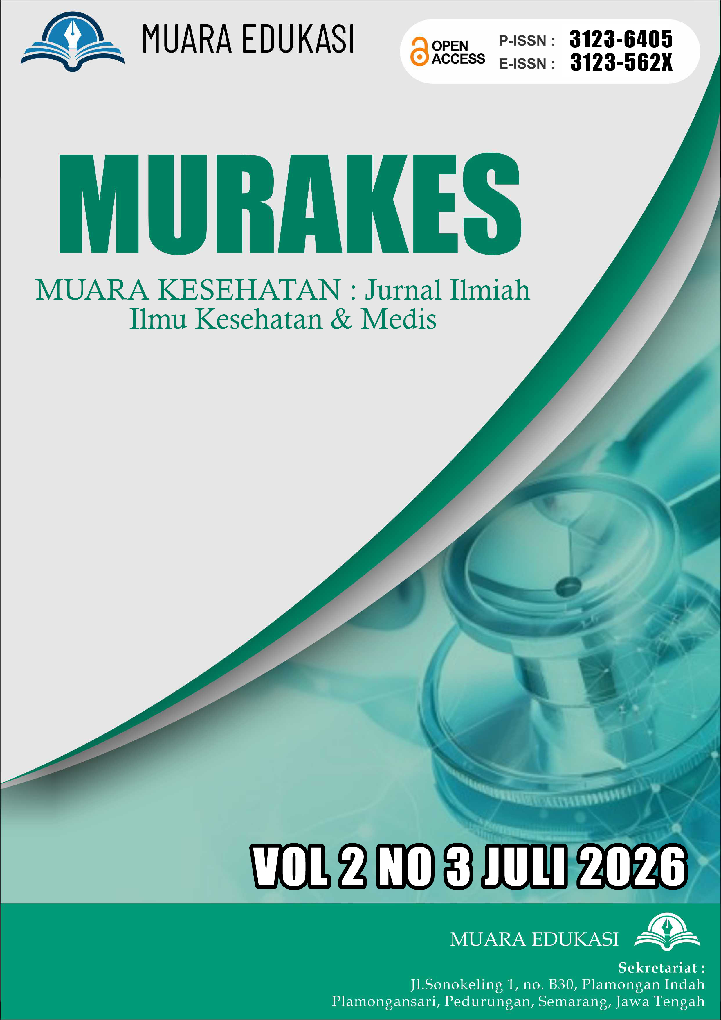 					View Vol. 2 No. 3 (2026): MUARA KESEHATAN : Jurnal Ilmiah Ilmu Kesehatan & Medis
				